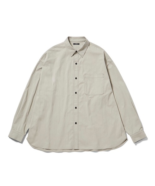 美品　LE17SEPTEMBRE HOMME レイヤード　レーヨン　シャツ　44 美品 LE17SEPTEMBRE HOMME レイヤード レーヨン シャツ 44