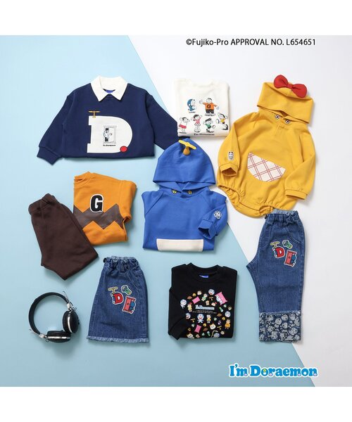 トレーナー  Im Doraemon 襟付きキャラクタートレーナー キッズ 子供服 男の子 女の子 | apres les cours | 06
