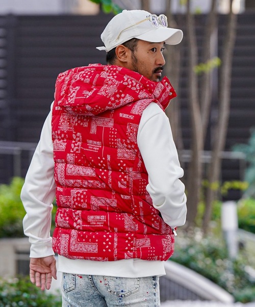 adamsJUGGLER（アダムスジャグラー） ベスト ジレ RTEGペイズリー/O.E