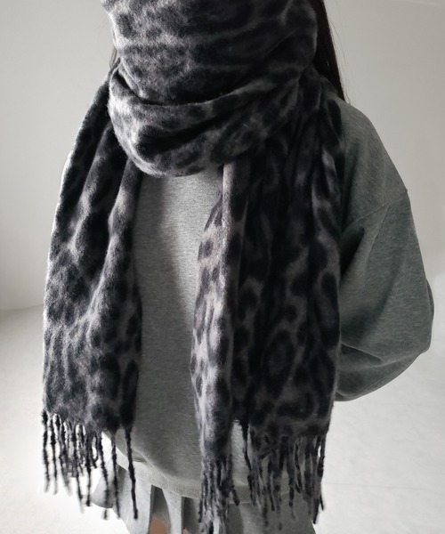 me+em select（ミームセレクト） マフラー ストール 「 2color