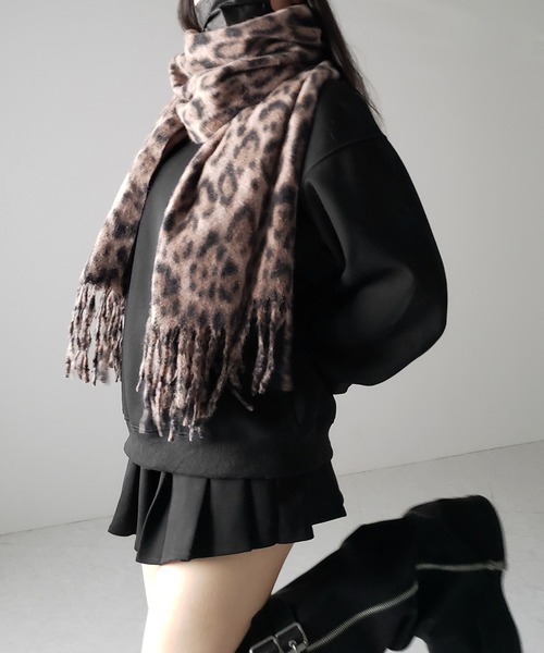 me+em select（ミームセレクト） マフラー ストール 「 2color