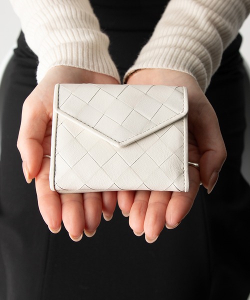 GUIONNET（ギオネ） 財布 GUIONNET TILE PITAPATA TRI-FOLD WALLET