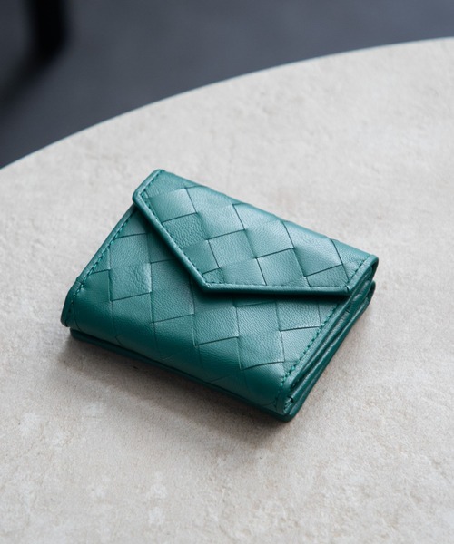 GUIONNET（ギオネ） 財布 GUIONNET TILE PITAPATA TRI-FOLD WALLET