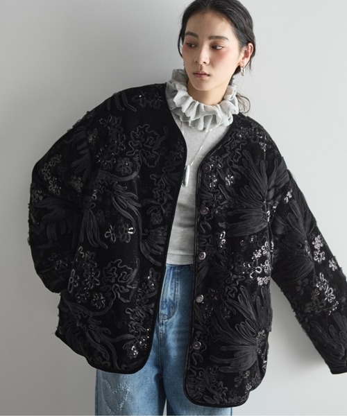 THE Yon ニット セーター フリルハイネックニットトップス レディース