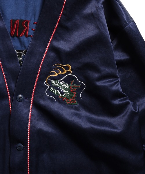 ROTAR（ローター） スカジャン Eatern Mark Souvenir Cardigan メンズ