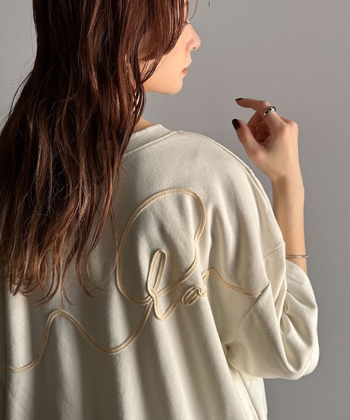 スウェット　レトロ　ヴィンテージ　バンド　バックプリント classicalelf トレーナー スウェット 立体感のある刺繍が