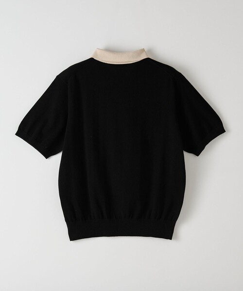 STEVEN ALAN ニット セーター 「Steven Alan」バイカラー ポロ