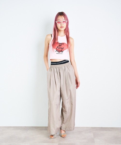 パンツ サイドラインワイドパンツ レディース : ZOZOTOWN Yahoo!店