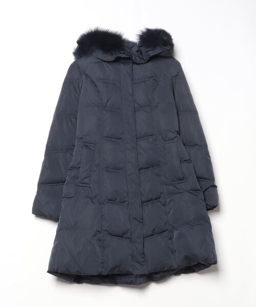 RUIRUE BOUTIQUE（ルイルエブティック） ダウンコート M ネイビー