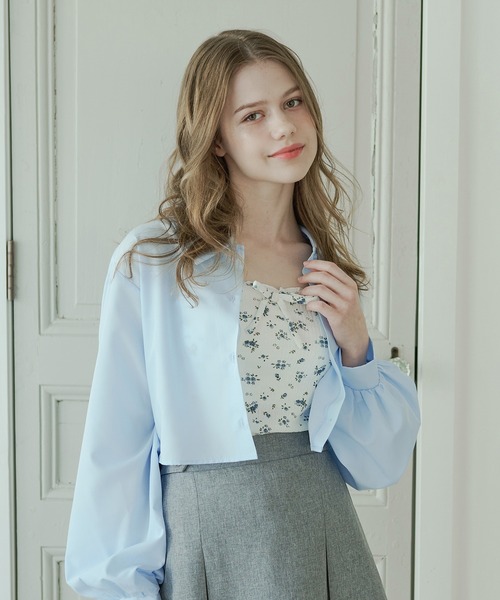 花柄　カップ付き　キャミソール　フラワー Ambre Neige キャミソール flower design camisole / 花柄カップ