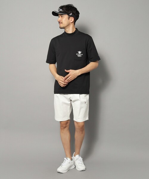 adabat ハーフパンツ 新レーベル ADABAT NAVY】UVカット/接触冷感 ストレッチツイル