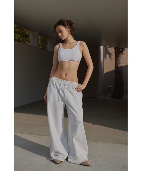 ALEXIA STAM スウェットパンツ ジャージ Wellness Layered Sweat Pants 