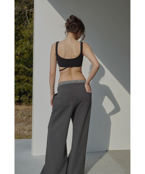 ALEXIA STAM スウェットパンツ ジャージ Wellness Layered Sweat Pants 