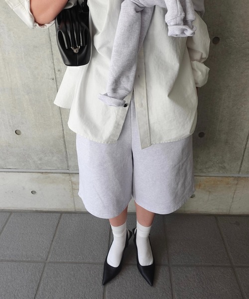 TEEN BOOP ハーフパンツ ワイドパンツ パンツ 短パン ヘビーウェイト