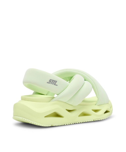 STEVE MADDEN サンダル クロスパフィーボリュームサンダル/S
