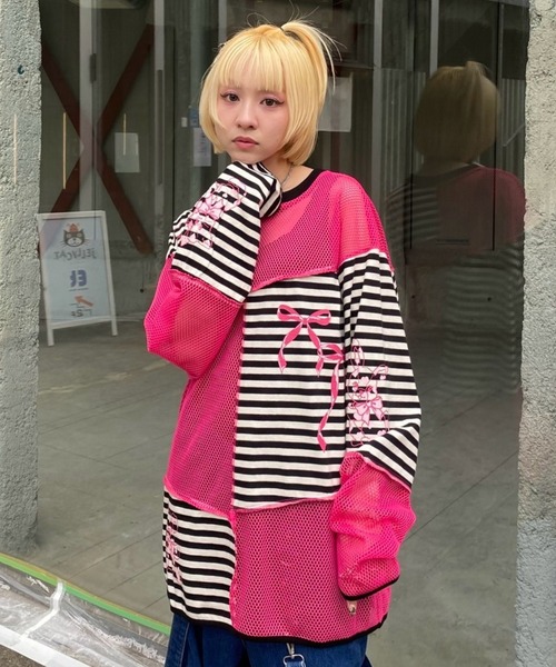Candy Stripper - メルティングハートシャツ 000000008204-01-m.jpg?t=