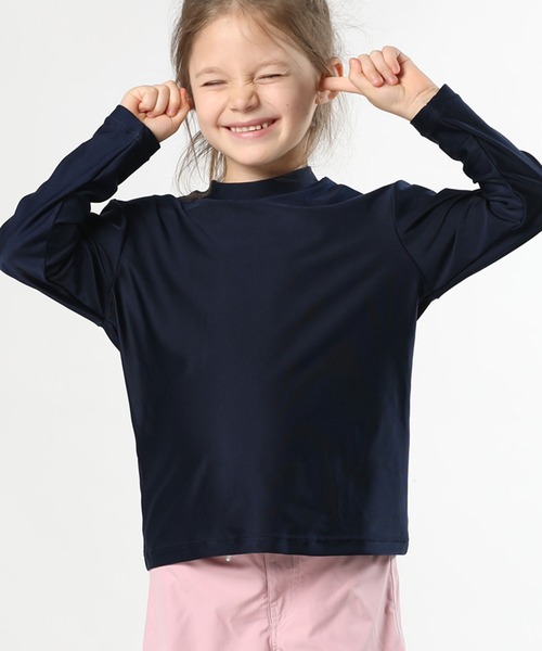ラッシュガード キッズ ハイネック 長袖 ラッシュガード 水着 キッズ 子供 男の子 女の子 | Lace Ladies | 22