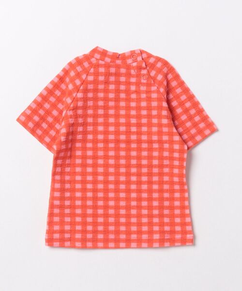 水着 Vichy swim T-shirt キッズ 子供の画像