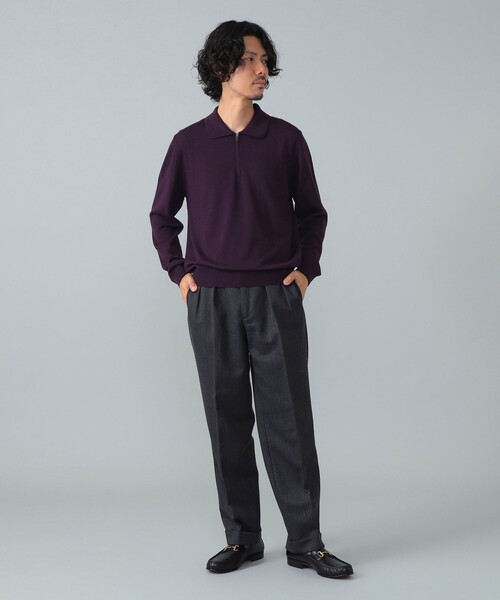 BEAMS F（ビームスF） セーター ニット 「別注」LORENZONI / ハーフ