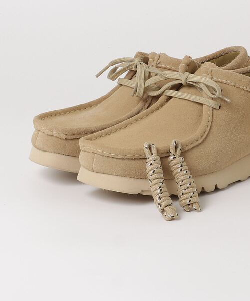 美品　CLARKS ベージュ モカシン Clarks - clarks クラークス シューズ（その他） 25cm ベージュ