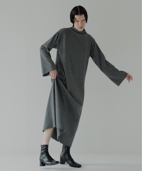 RYU ワンピース soft wool bottle neck dress : ZOZOTOWN Yahoo