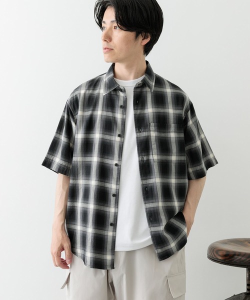 ITEMS URBANRESEARCH（アイテムズ アーバンリサーチ） シャツ オンブレ