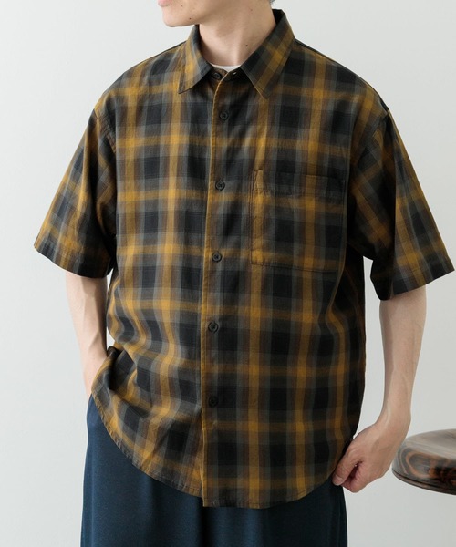ITEMS URBANRESEARCH（アイテムズ アーバンリサーチ） シャツ オンブレ