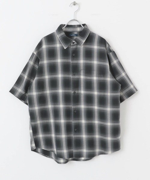 ITEMS URBANRESEARCH（アイテムズ アーバンリサーチ） シャツ オンブレ