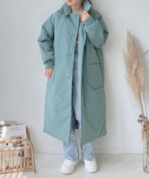 「AS KNOW AS plus」 コート FREE グリーン レディース_画像2