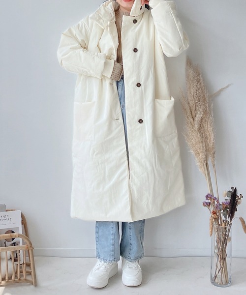 「AS KNOW AS plus」 コート FREE グリーン レディース_画像3