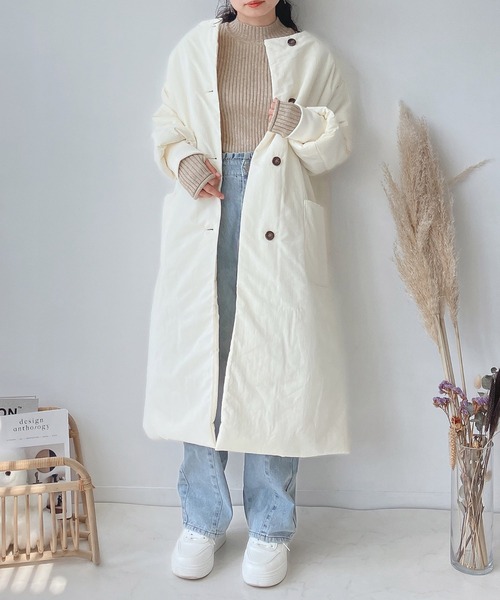 「AS KNOW AS plus」 コート FREE グリーン レディース_画像8