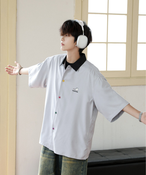 CONVERSE（コンバース） シャツ 「neos」CONVERSE ルーズシルエット
