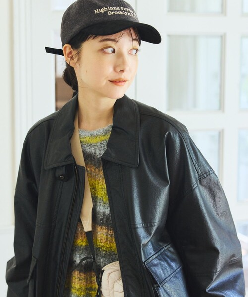 FREAK'S STORE ブラックレザージャケット 黒レザージャケット フリークスストア FREAK'S STORE/リラックス