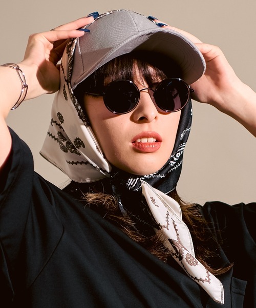 CALIFORNIA OUTFITTERS キャップ 帽子 5B3 大判スカーフ 70cm×70cm ＋