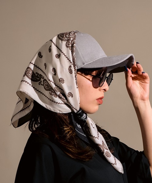 CALIFORNIA OUTFITTERS キャップ 帽子 5B3 大判スカーフ 70cm×70cm ＋