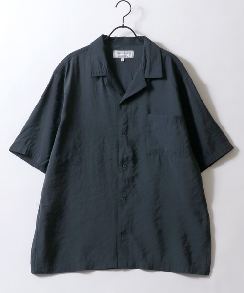 SITRY シャツ Thickness Open Collar Shirt/接触冷感 ビッグ