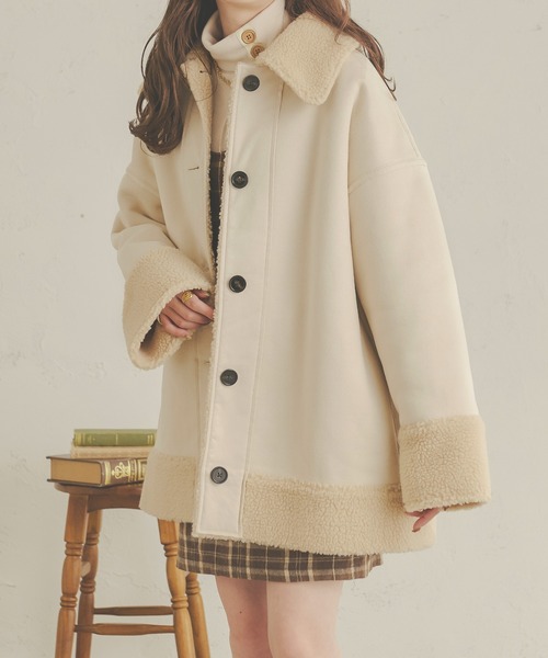 Ambre Neige（アンブルネージュ） ステンカラーコート FREE ライト