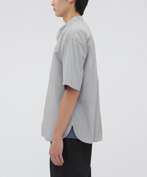 MHLシャツ MHL. シャツ LIGHT WASHED COTTON POPLIN SHIRT メンズ