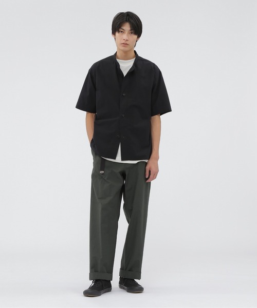MHL. シャツ LIGHT WASHED COTTON POPLIN SHIRT メンズ
