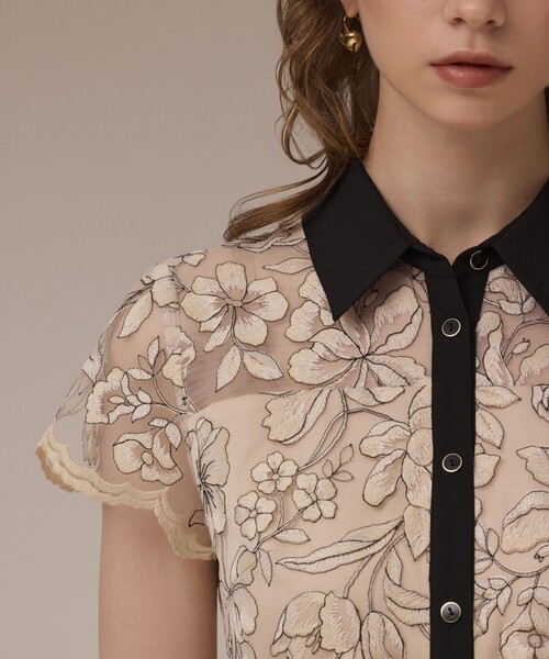 GRACE CONTINENTAL（グレースコンチネンタル） ドレス チュール