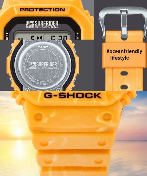 G-SHOCK ジーショックSURFRIDER FOUNDATION コラボ G-SHOCK カシオ Gショック G-5600SFJ-9JR SURFRIDER FOUNDATION