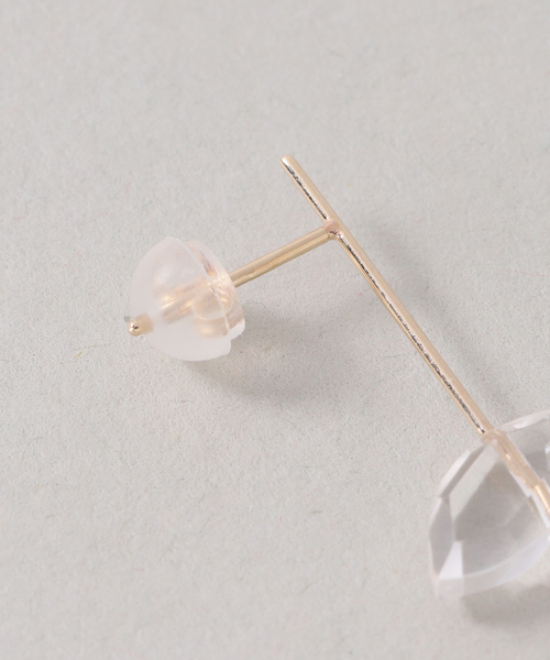 Lilas ピアス スラストクォーツピアス K10（片耳） レディース