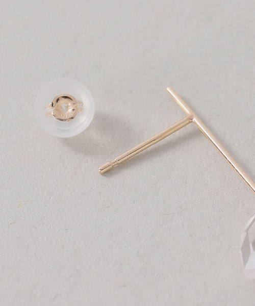Lilas ピアス スラストクォーツピアス K10（片耳） レディース