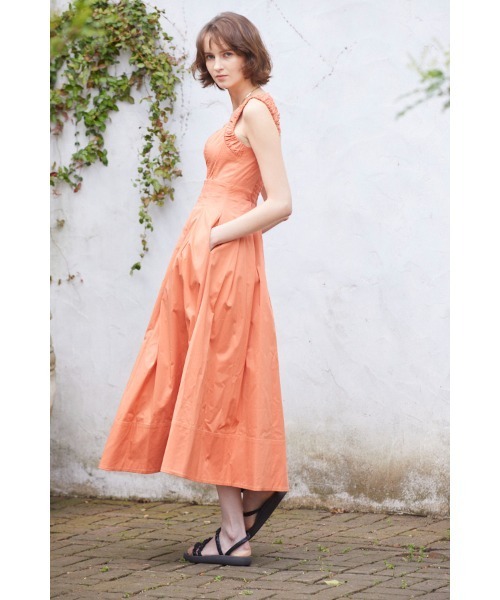 エステラケー　Estella.K　レディース　サテンベスト　F　エクリュ Catherine Harnel Estella.K エステラケー のPositano Belted