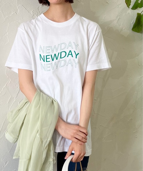 tシャツ 「spiritoso」シンプルロゴアソートプリント半袖Tシャツ レディース | spiritoso | 07