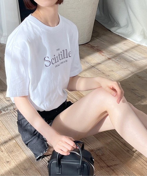 tシャツ 「spiritoso」シンプルロゴアソートプリント半袖Tシャツ レディース | spiritoso | 15