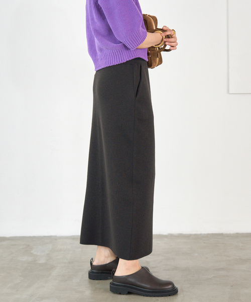 IENA（イエナ） スカート 「WEB限定追加」スーパーファインスムース
