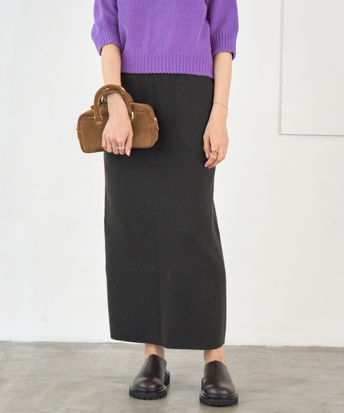 IENA（イエナ） スカート 「WEB限定追加」スーパーファインスムース
