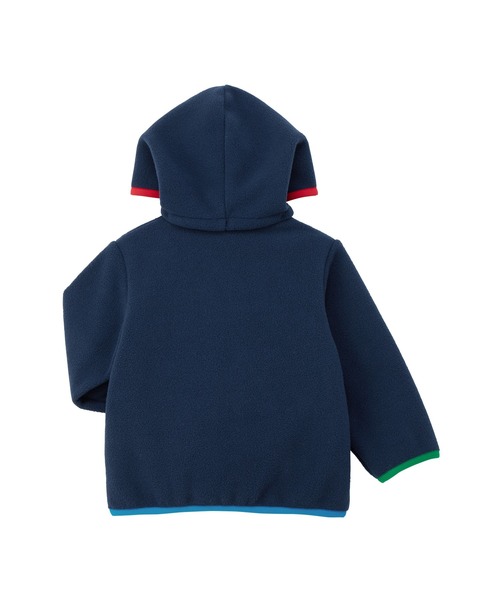 MIKI HOUSE 青　クマ　アウター130cm MIKI HOUSE（ミキハウス） コート アウター ミキハウスフレンズ