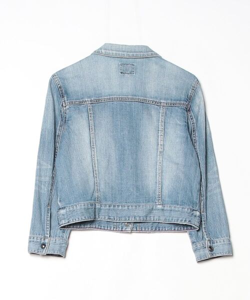 [ Area Free ] Denim жакет 40 голубой женский 